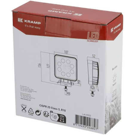 Phare de travail LED UNIVERSEL LA10903BOX