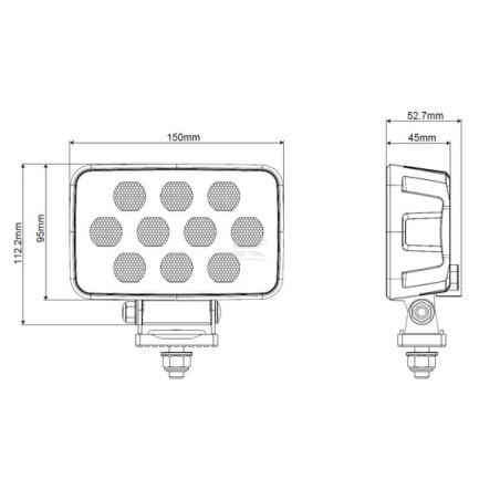 Lampe de travail LED UNIVERSEL LA10835