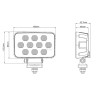 Lampe de travail LED UNIVERSEL LA10835