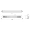Barre lumineuse UNIVERSEL LA10813