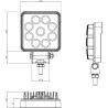 Phare de travail LED UNIVERSAL LA10904