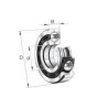 Chariot INA/FAG KWVE30B