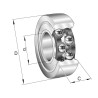 Galet INA/FAG LR53062RS