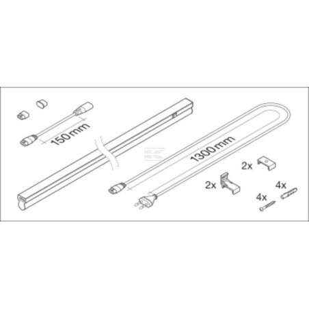Luminaire linéaire LEDVANCE LVLI1200840G2