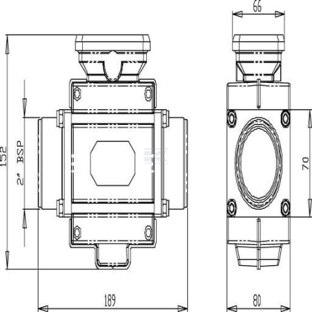 Débitmètre magnétique POLMAC M0377060