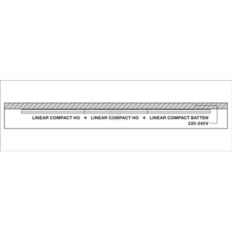Luminaire linéaire LEDVANCE LVLI1200830G2