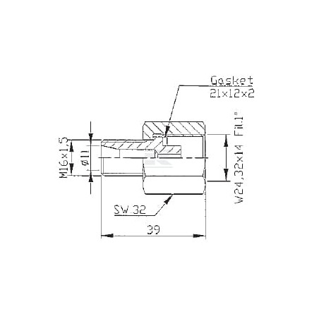 Adaptateur SAIP LAV9ATBODEL10