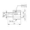 Adaptateur SAIP LAV9ATBODEL10