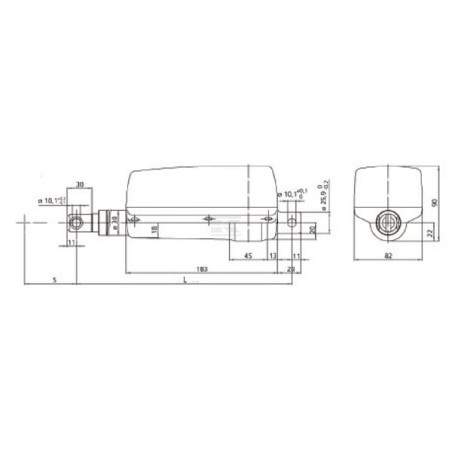 Composants de moteur LINAK LA9M28100010