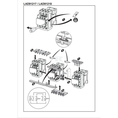Kit SCHNEIDER-ELECTRIC LAD91218