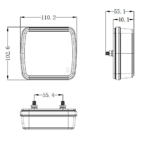 Lunette LED UNIVERSEL LA60048
