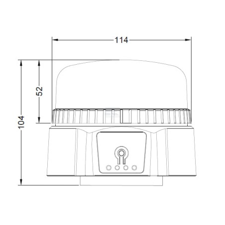 Gyrophare LED UNIVERSEL LA20091