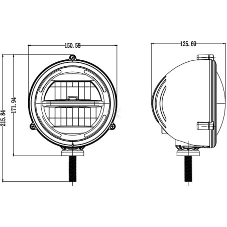 Phare LED DEUTZ-FAHR LA80045