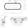Feu de position LED UNIVERSEL LA30082