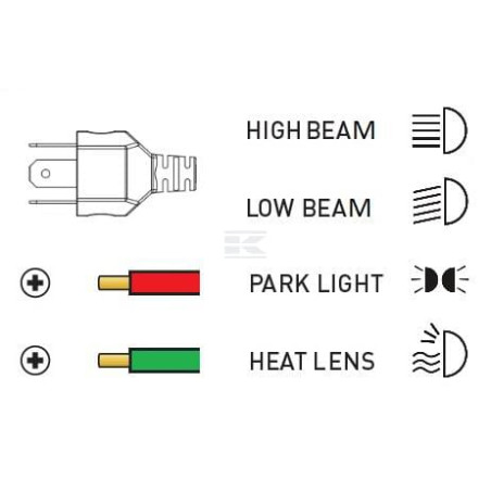Phare LED UNIVERSEL LA80065