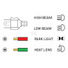 Phare LED UNIVERSEL LA80065