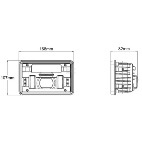Phare LED UNIVERSEL LA80065