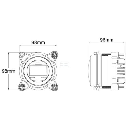 Phare LED UNIVERSEL LA80090