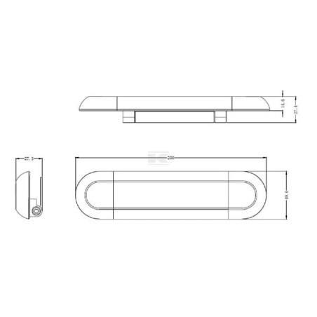 Lunette intérieure UNIVERSAL LA50023