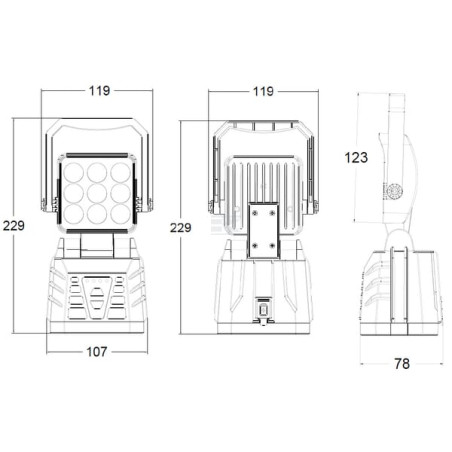 Phare UNIVERSAL LA8333
