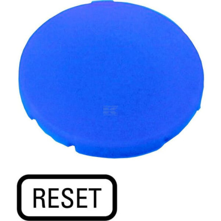 Etiquette bleu EATON M22XDBGB14