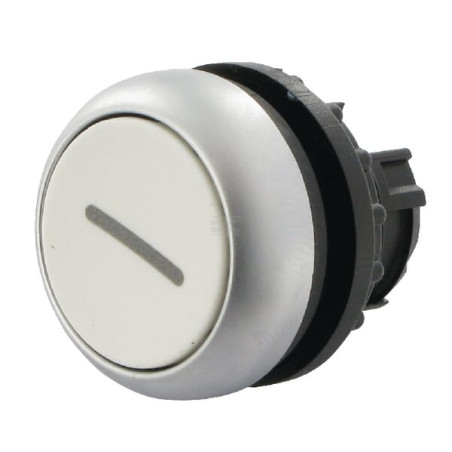 Bouton-poussoir blanc à accoutre EATON M22DRWX1