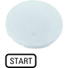 Etiquette blanc EATON M22XDWGB1