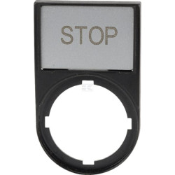 Porte-étiquette complet EATON M22SSTGB0