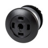 Boute de poing noir EATON M22DPSX