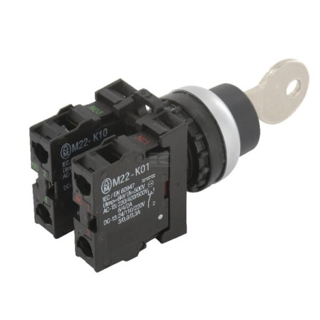 Boutons à clé EATON M22WRSK11