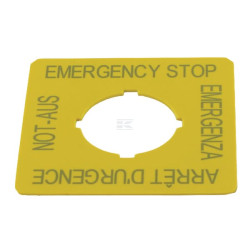 Plaques d'urgence EATON M22XYK1
