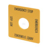 Plaques d'urgence EATON M22XYK1