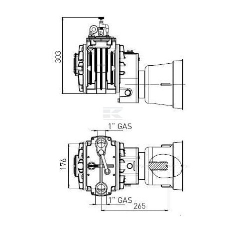 Entretoise BATTIONI PAGANI MEC1000H