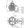 Entretoise BATTIONI PAGANI MEC1000H