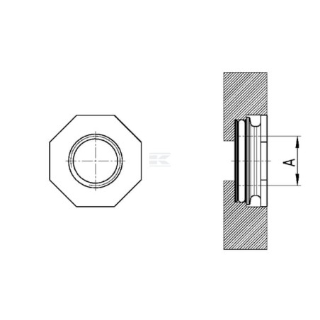 Cartouche filetée CAMOZZI MD1A18