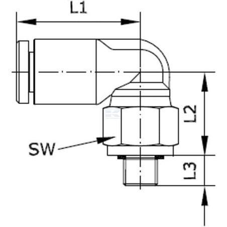 Raccord UNIVERSEL MEC418P