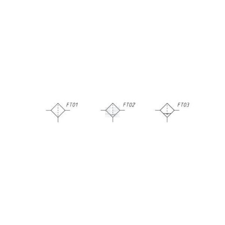 Filtre CAMOZZI MD1F100