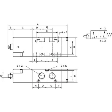 Vanne UNIVERSEL MEP52M18