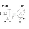 Alternateur MAHLE MG693