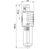 Lubrificateur d'air UNIVERSEL ML1K14