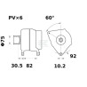 Alternateur MAHLE MG772