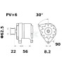 Alternateur MAHLE MG791
