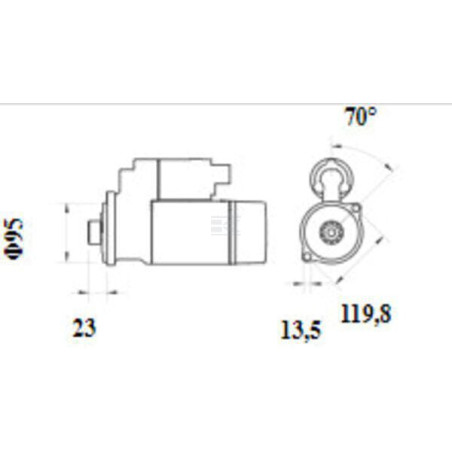 Démarreur MAHLE MS1157