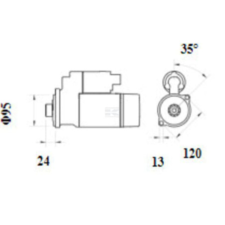 Démarreur MAHLE MS1163