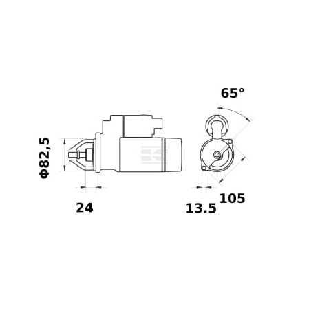 Démarreur MAHLE MS391