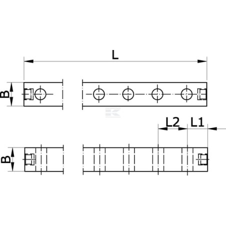 Barrette de connexion UNIVERSEL MR184
