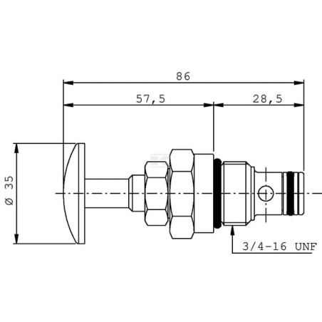 P valve UNIVERSEL MPPMVENC