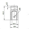 Accouplement moteur UNIVERSEL MPP9MC71