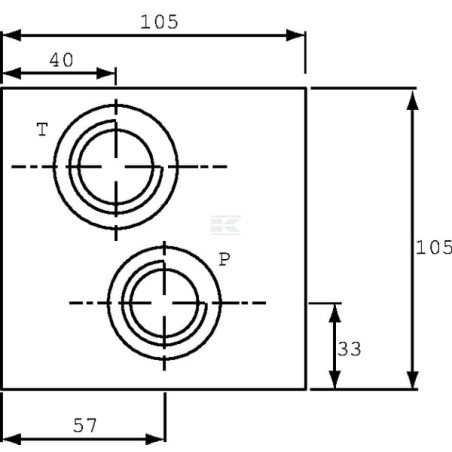 Plaque EUROFLUID MR55GZC