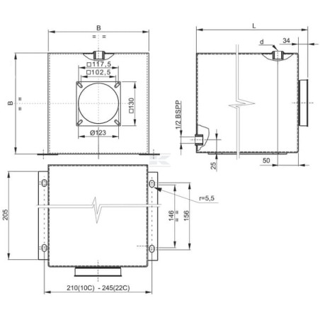 Réservoir UNIVERSEL MPPT022